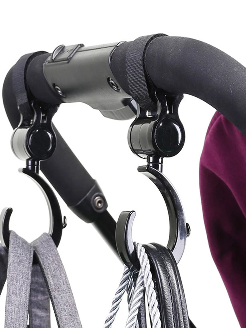 Baby Bag Stroller Hooks Infant Organizer Bag Hanger Stroller Accessories Child Large Hook Shopping Prop Multifunction Pram Hook