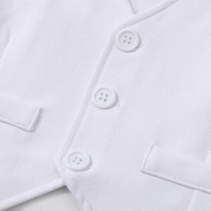 Baby Boy Baptism Outfit Infant First Easter Church Christening Suit Set Toddler Formal Wedding Birthday Party Gift Clothes