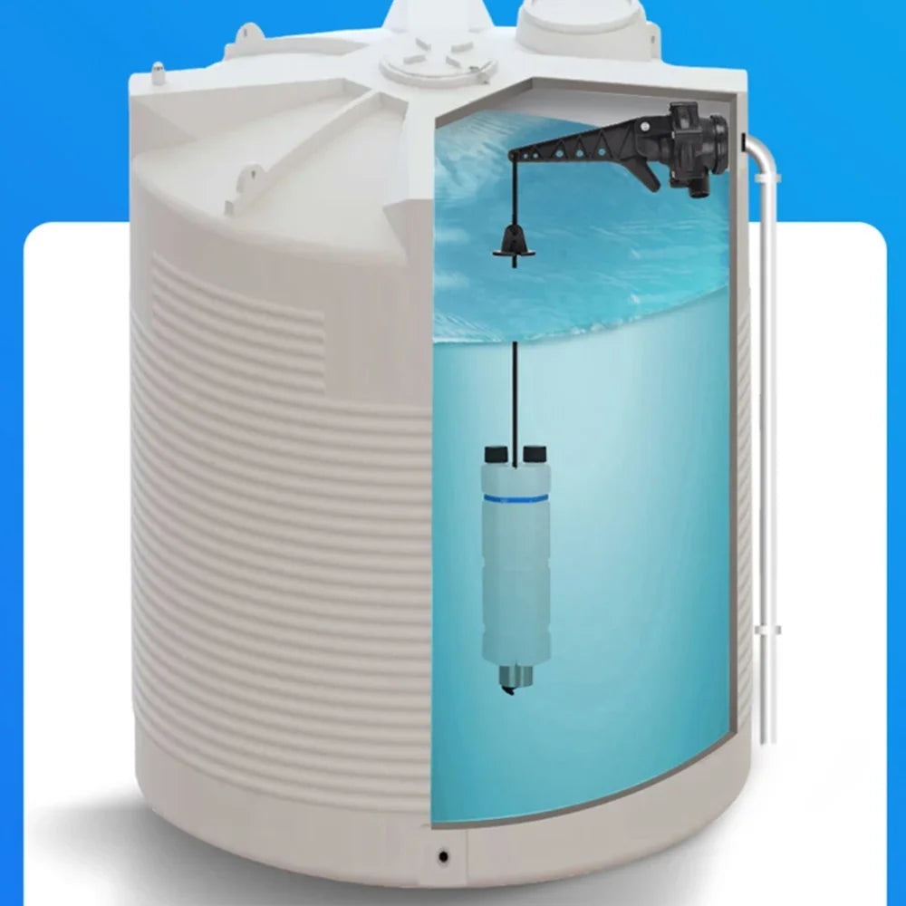 Water tower automatic water output and water stop high and low water level adjustment water pump float valve controller valve