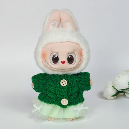 Labubu 3.0 Big in Energy Series – Labubu Bear Sweater & Flanged Hat Set – Combining Fashion and Cuteness – Labubu Outfit