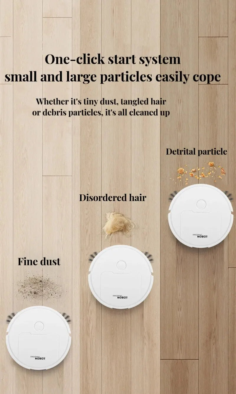 Intelligent Sweeping Robot Household Mini Vacuum Cleaner Dust Sweeping Mopping Three In One