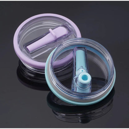 Spill-proof Cup Cover for Stanley 40oz Replaceable Environmental Protection Cup Cover Creative Spiral Straw Cover Cup Accessorie