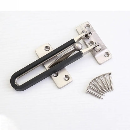 Durable Zinc Alloy Sliding Door Catch Solid Bolt Mute Door Buckle Anti-rust Security Door Hasp Bedroom