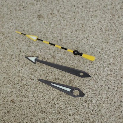 Blue Luminous Watch Hands Coloured Seconds Hand Set Retrofit Watch Accessories Three Hands for NH35/NH36/4R/7S Movement