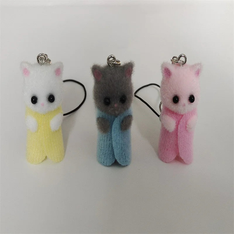 Baby Calico Critter Cats Phone Case Charm | Phone Accessories, Cats, Charms, Keychains