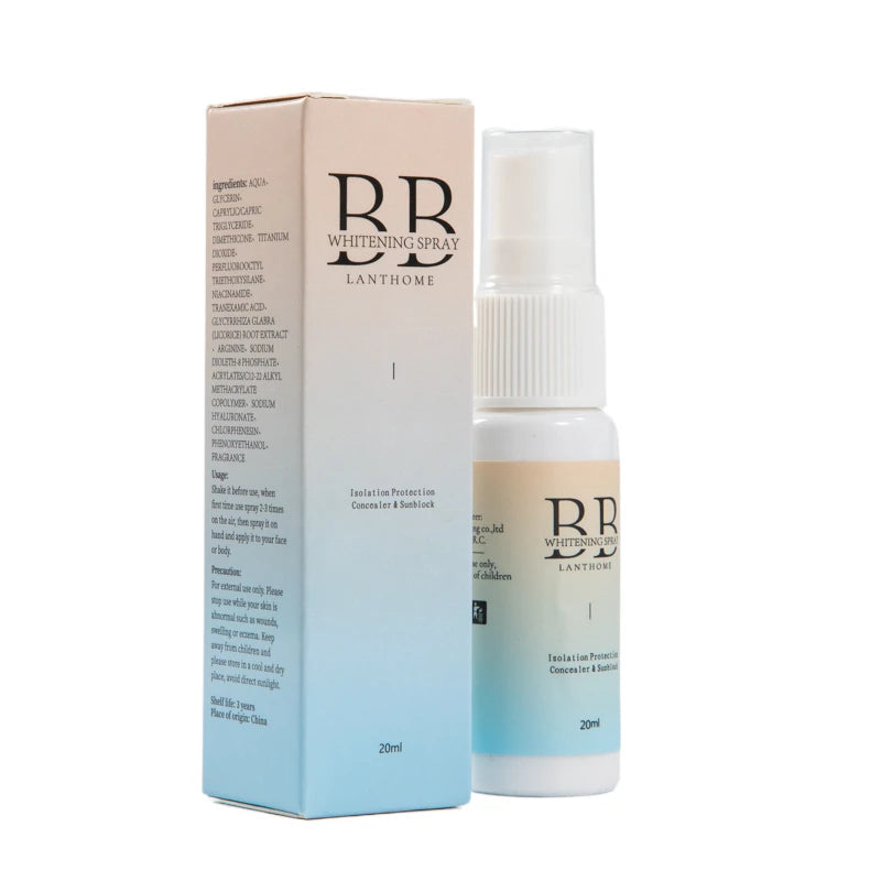 BB Whitening Spray Skin Brightening Moisturizing BB Cream Face Foundation Nourishing Skin Care Beauty Cosmetics