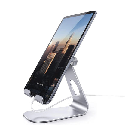 Tablet Stand, Adjustable Tablet Holder - Desktop Stand Dock Holder Compatible with 4-13" Tablet Such as iPad Pro 11, 9.7, 10.5,