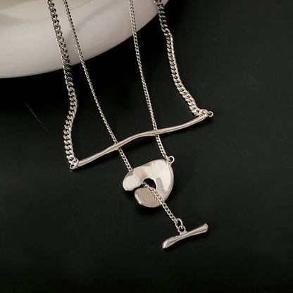 Fashion Jewelry Accessories Two Wearing Method Pendant Chain Necklace For Women Female Popular Style Hot Sale Party Gift