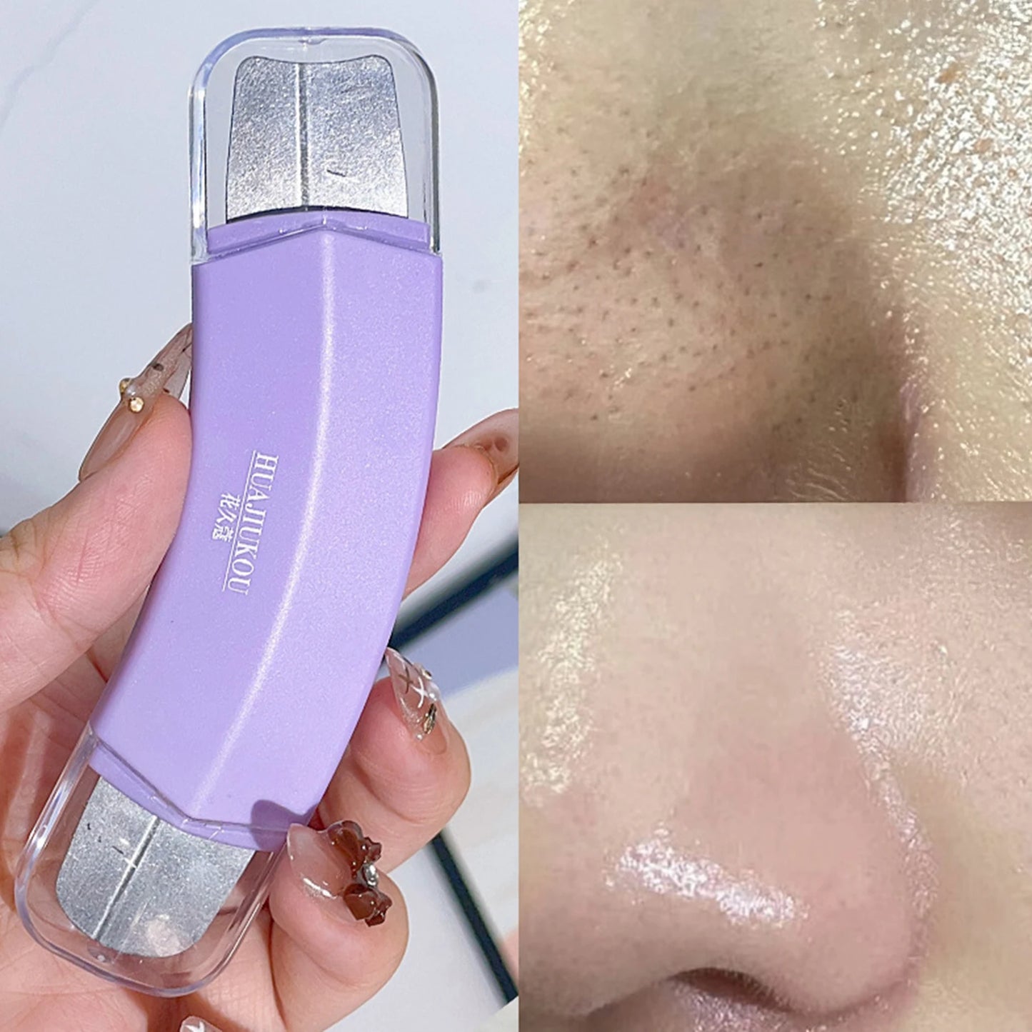 Blackhead Remover Tool Face Skin Care Tools Deeping Clean Master Facial Scrubber Stainless Steel  Pore Cleaner Women Men makeup