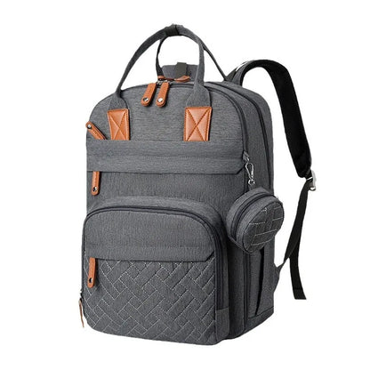 Diaper Bag Backpack Baby Essentials Travel ToteWaterproof with Multi-function Changing Station Pad Stroller Straps Big Mommy Bag