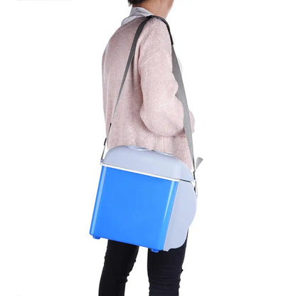 6L Car Refrigerator Mini Fridge Vehicle And Home Use Dormitory Truck Cold And Hot Dual-Use Insulated Cooler Box 12V