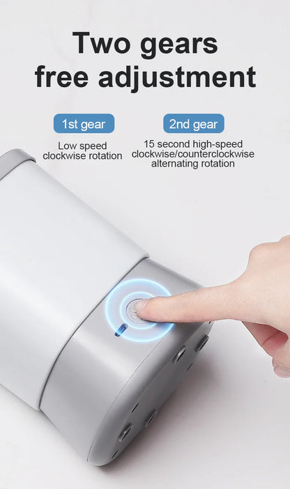 Automatic Pet Foot Washer Removable Electric Plastic Paw Cleaner Soft and Dense Bristles for Cleaning Cat Dog Paw Cleaner