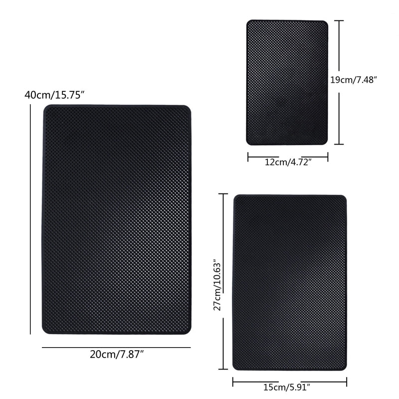 G99F Magic Car Dashboard Sticky Mat Anti Slip Gel Pad Phone Holder For Keys Coins Sunglass Grip Pad