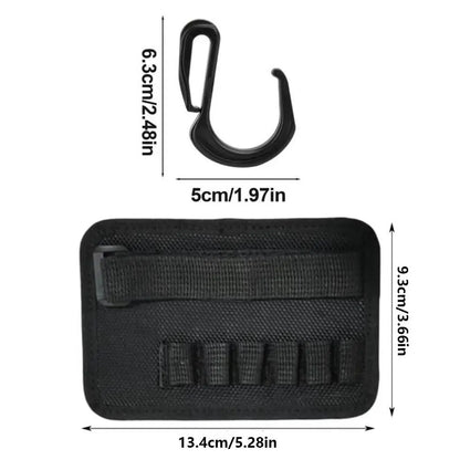 4/6 Hooks Beach Umbrella Hanging Hook Versatile Detachable Sun Umbrella Storage Holder Wear-resistant Space-saving