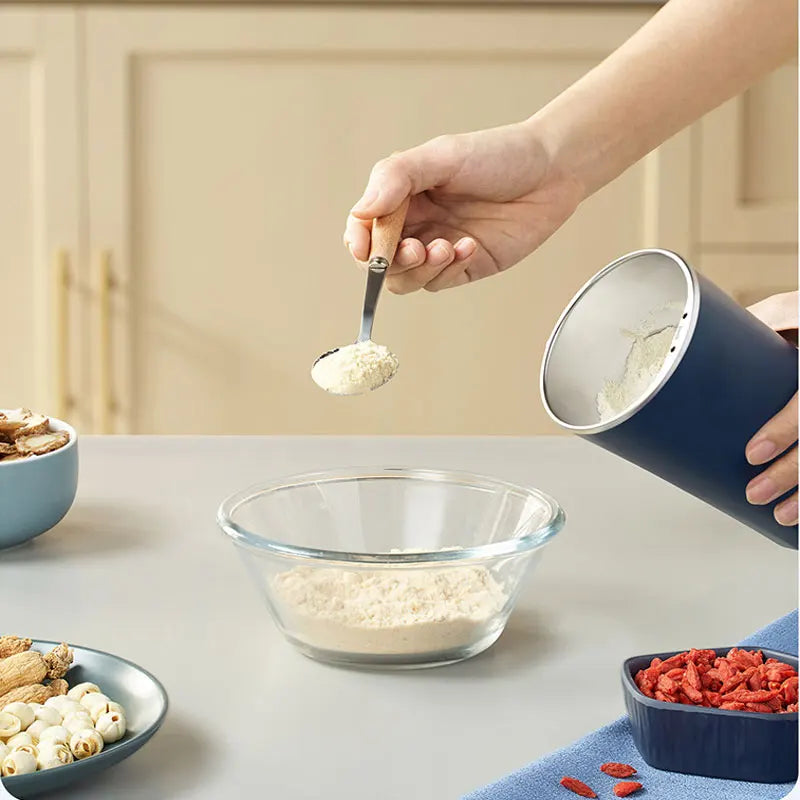 Coffee Bean Grinder Baby Food Maker Electric Kitchen Cereal Chopper New Gift 8 Blade Coffee Grinder Portable Washable Blender