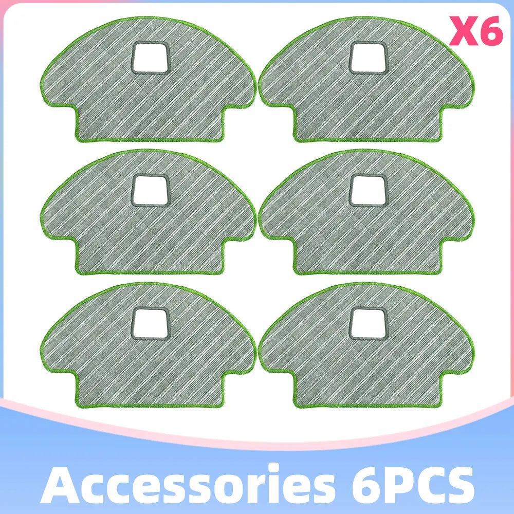 For iRobot Roomba Combo 111 / 113 R113840 Main Side Brush Hepa Filter Mop Cloths Replacement Part Robot Vacuums Accessory