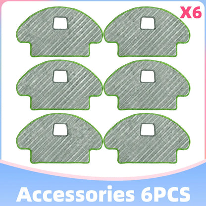 For iRobot Roomba Combo 111 / 113 R113840 Main Side Brush Hepa Filter Mop Cloths Replacement Part Robot Vacuums Accessory