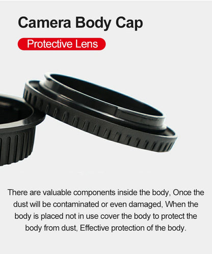 Camera Lens Cap Camera Body for Pentax K Mount SLR Camera Body Cap Lens Rear Cap PK Camera Cap