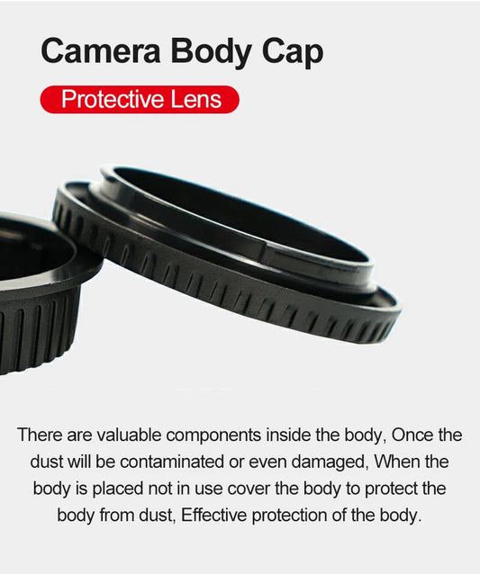 Camera Lens Cap Camera Body for Pentax K Mount SLR Camera Body Cap Lens Rear Cap PK Camera Cap