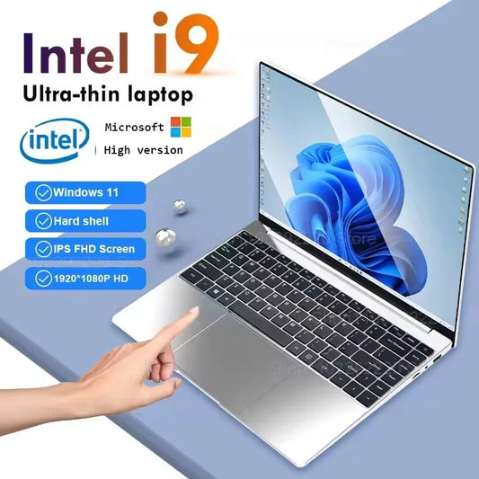 NEW Core i9-8950HK laptop 16GB RAM 2TB SSD Portable laptops 1920*1080 Laptop computer i9-8950hk laptop 14.1-inch Office laptop