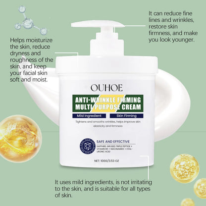 Soothing Lotion Lift Firming Reducing Fine Lines Tightening Deep Hydration Anti-Wrinkle Refreshing Moisturizer Face Body Cream