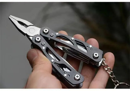 Stainless Steel Pliers Outdoor Knife Combination Folding Car Convenient Knife Pliers Pliers Multifunctional Tools