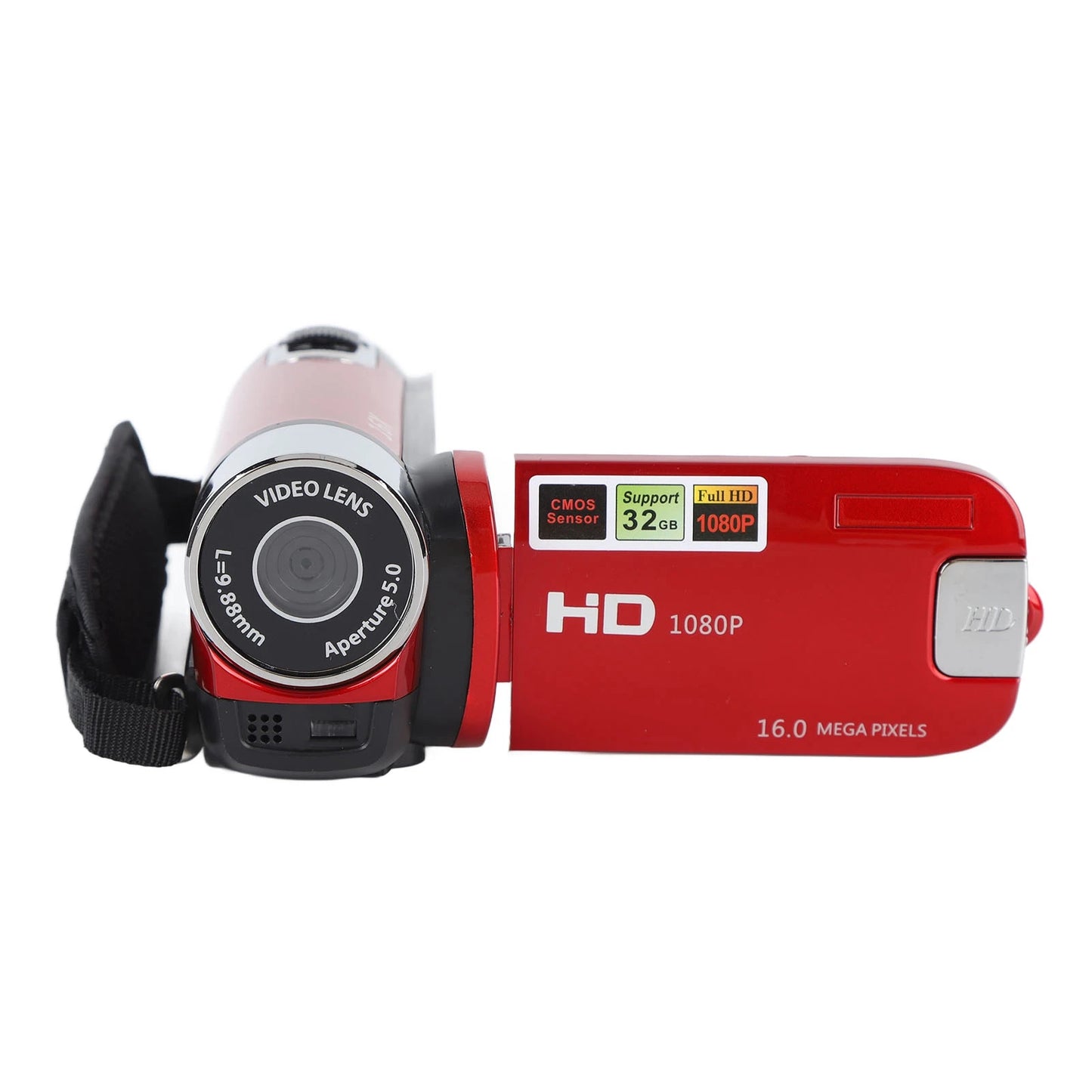 2.7in Camera 4K Camera Vlogging Camera 4K 48MP DV Camera 2.7in TFT Rotatable Screen 16x Digital Zoom Video Camera with USB Cable