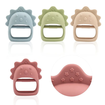 Baby Silicone Teethers Animal Food Grade Silicone Baby 0-12 Toys Silicone Teeth Grinding Stick Newborn Pacifier Accessories Toys