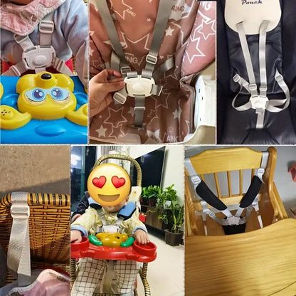 High Quality Harness Child Seat Belt Lunch Seat Fastening Strap Toddler Protection Universal Strap Stroller Accessories