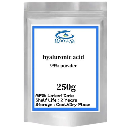 High content 99% Cosmetic raw materials Hyaluronic acid powder anti-wrinkle and Anti-aging,Moisturizing,free shippin