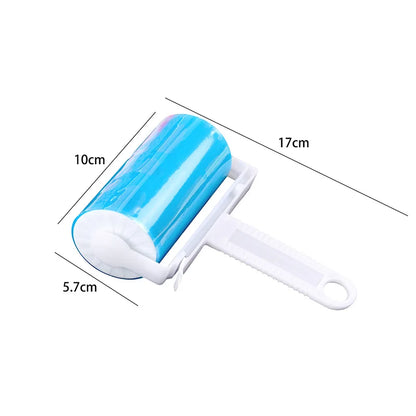 1 PC Washable Clothes Hair Sticky Roller Reusable Portable Home Clean Pet Hair Remover Sticky Roller Carpet Sofa Dust Collector