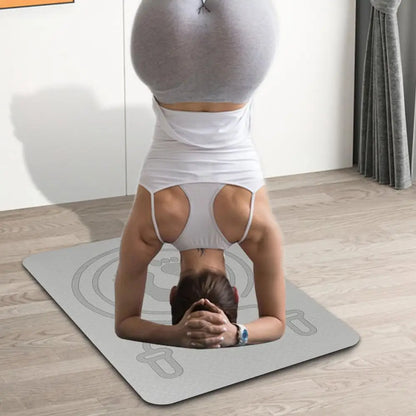 6mm Skipping Rope Mat Anti-noise Jump Rope Mat Exercise Shock Absorption Yoga Mat TPE Skipping Mat Fitness Pad Equipment