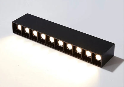 LED Spot Light 10W 20W 30W 40W line light bar creative linear long strip living room corridor light Surface Mount