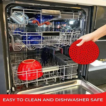 Reusable Silicone Air Fryer Liners Air Fryer Mats Parchment Paper Replacement Non-Stick Air Fryer Accessories for Cosori Gowise