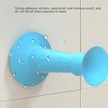 Mute Non-punch Door Rear Retainer Silicone Door Buckle Hidden Door Holder Door Stopper Wall Protector Door Suction