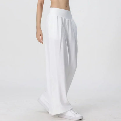 Yoga Pants Outdoor Loose Athletic Casual Pants Running Fitness Wide Leg Pants