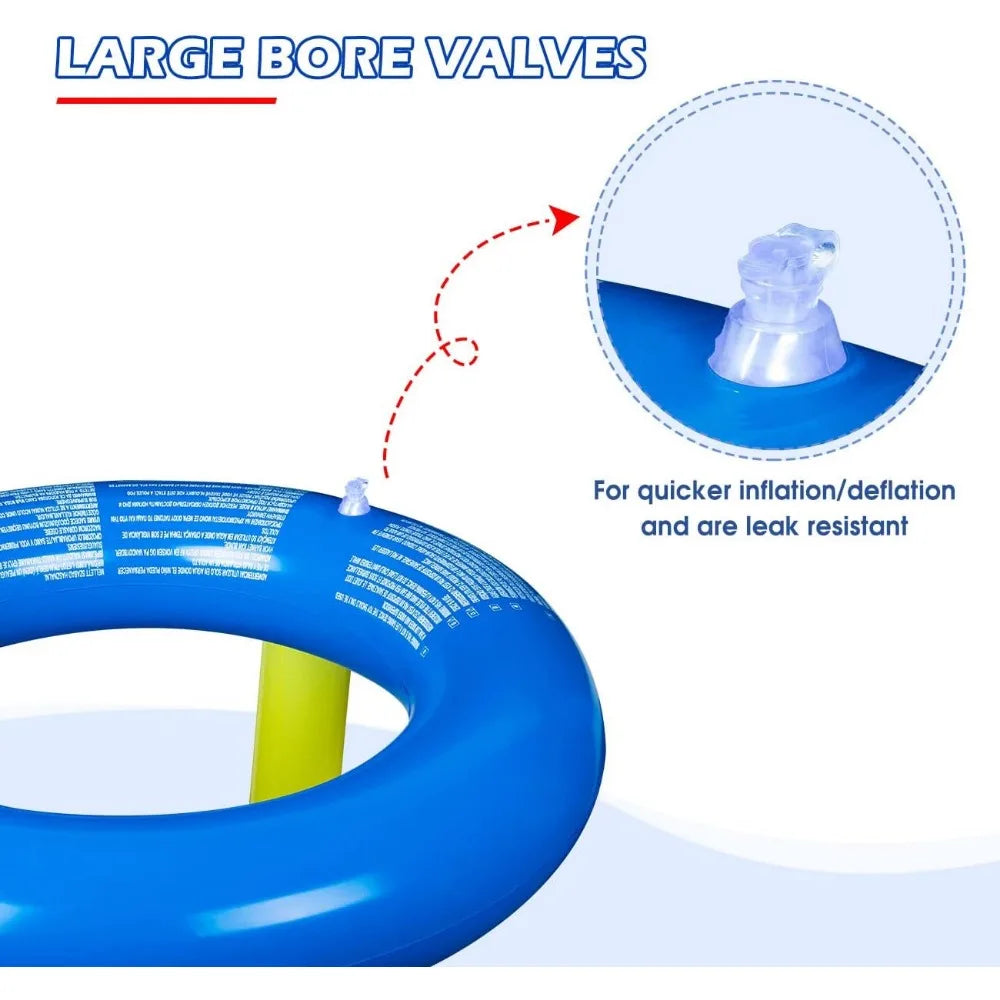 Explosions inflatable basketball stand interactive shooting toys outdoor inflatable swimming pool toys Outdoor water toys