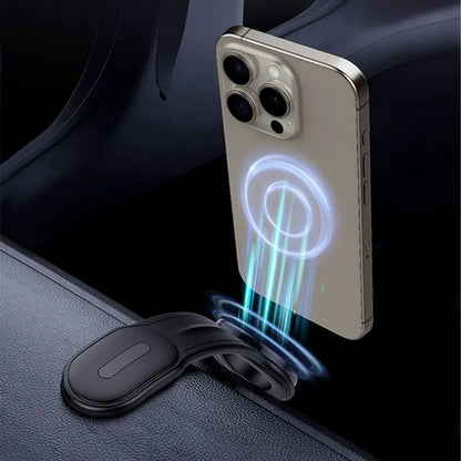 Car Magnetic Phone Holder  Stable Strong Magnet Adjustable Phone Holder Bendable Mobile Mount for Truck, Vehicle, Auto Driving
