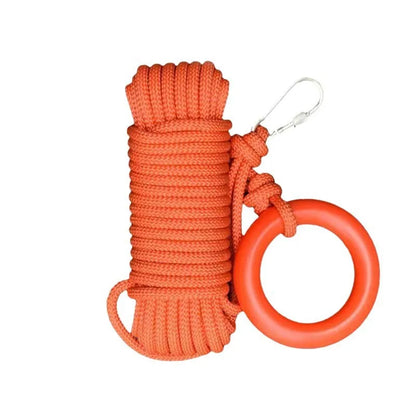 2pcs Lifesaving Ropes Water Floating Rope Outdoor Outdoor Safety Equipment Wear Resistant Saving Rope Rescue Line for Fishing