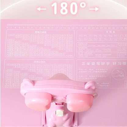 With Base Plate Sitting Posture Corrector Anti-Myopia Prevent Hunchback Children Correction Device Chest Support