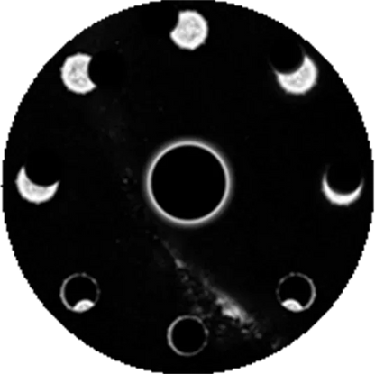 Slide projection film Galaxy starry sky slide film (excluding projectors)