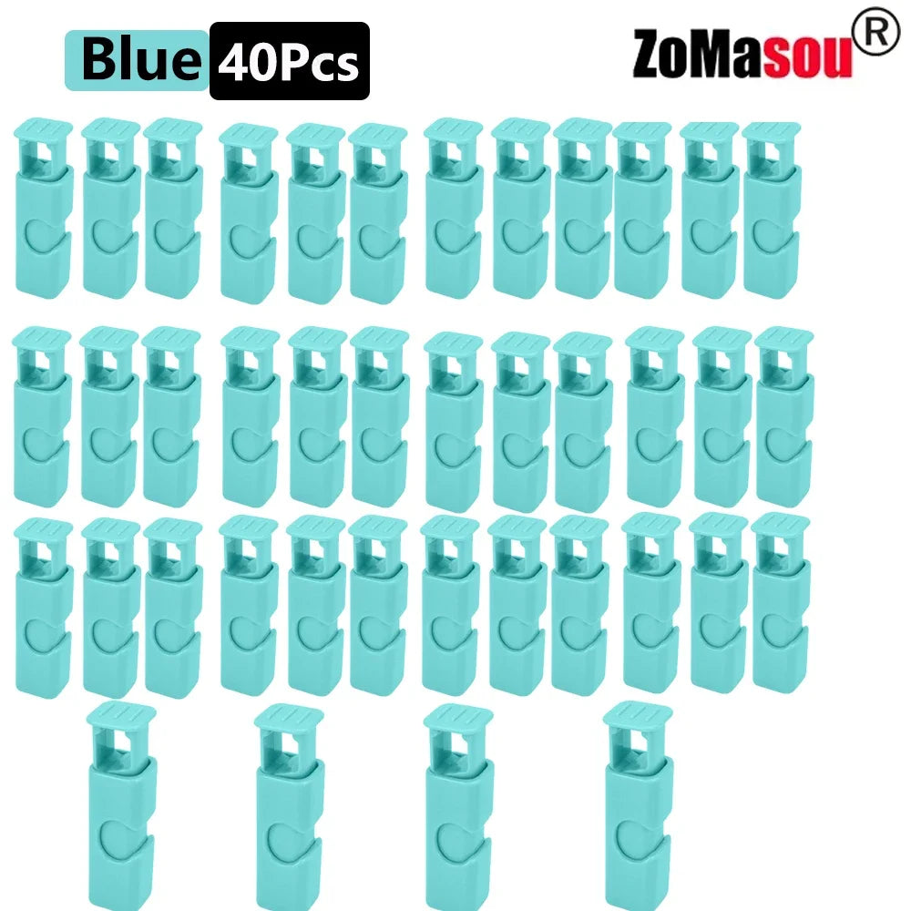 50/1Pcs Reusable Food Sealing Clips Bread Storage Bag Clips For Snack Wrap Bags Spring Clamp Kitchen Organization Sealing Clamp