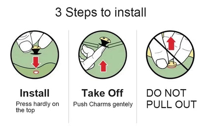 1 set 14pcs Transparent White Pearl Diamond Flower Shoes Decoration Charms Suitable For CROCS Clogs