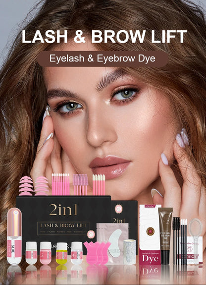 Lash Lift Kit,Lash Lift,Professional Eyelash Perm Kit,Liquid Set,Semi-Permanent,Curling Perming,Wave Lift Extension Perm Set