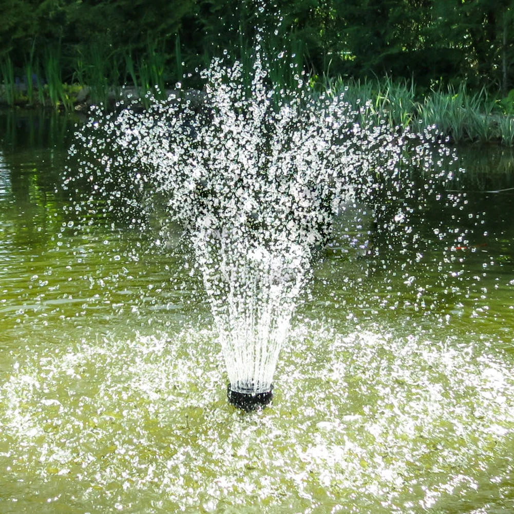 Solar Panel Powered Water Feature Pump Solar Powered Fountain Water Pump Solar Fountain for Garden Pool Pond Aquarium Fountain