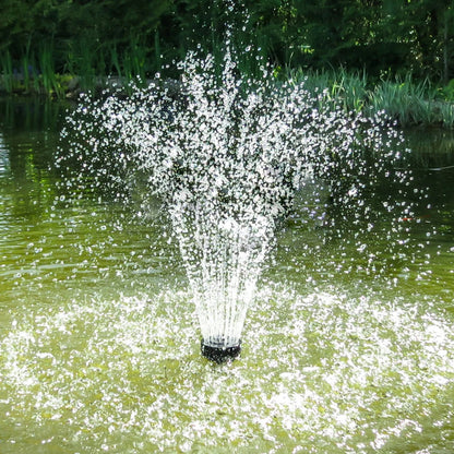Solar Panel Powered Water Feature Pump Solar Powered Fountain Water Pump Solar Fountain for Garden Pool Pond Aquarium Fountain