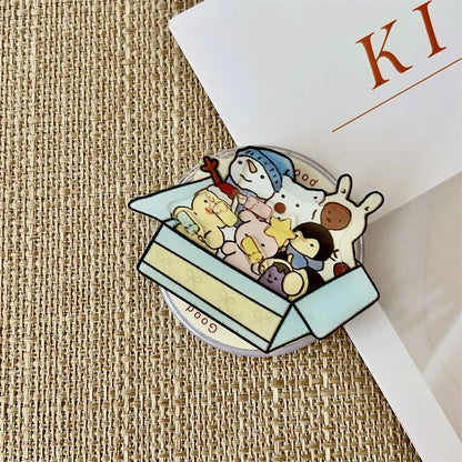 Cute Mobile Phone Holder Magnetic Versatile Mobile Phone Accessories MagSafe Phone Stand