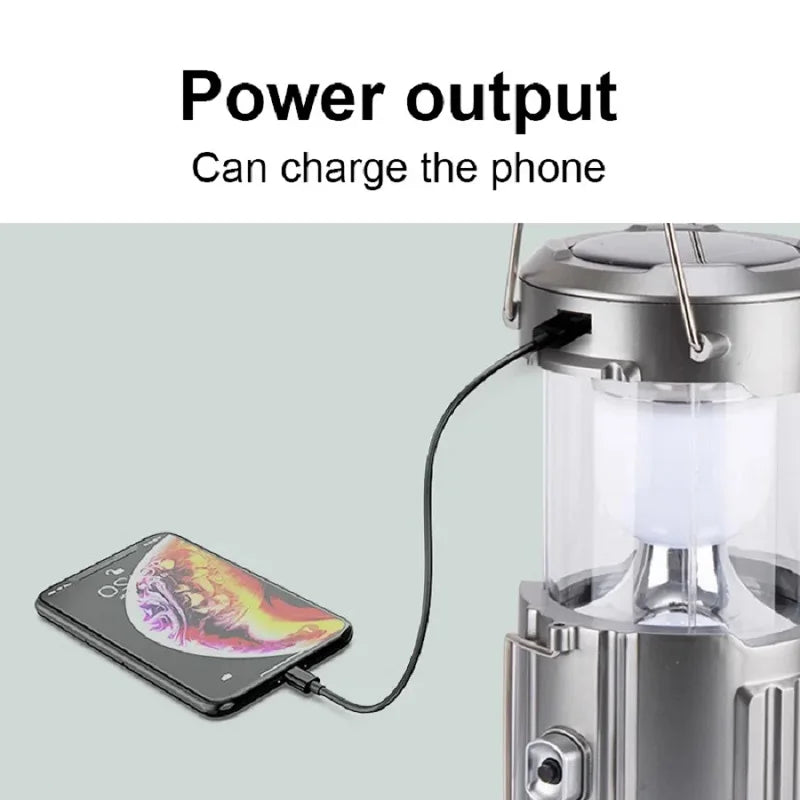 Camping, outdoor charging, horse light, solar fan, multifunctional emergency light, hanging lantern, emergency tent