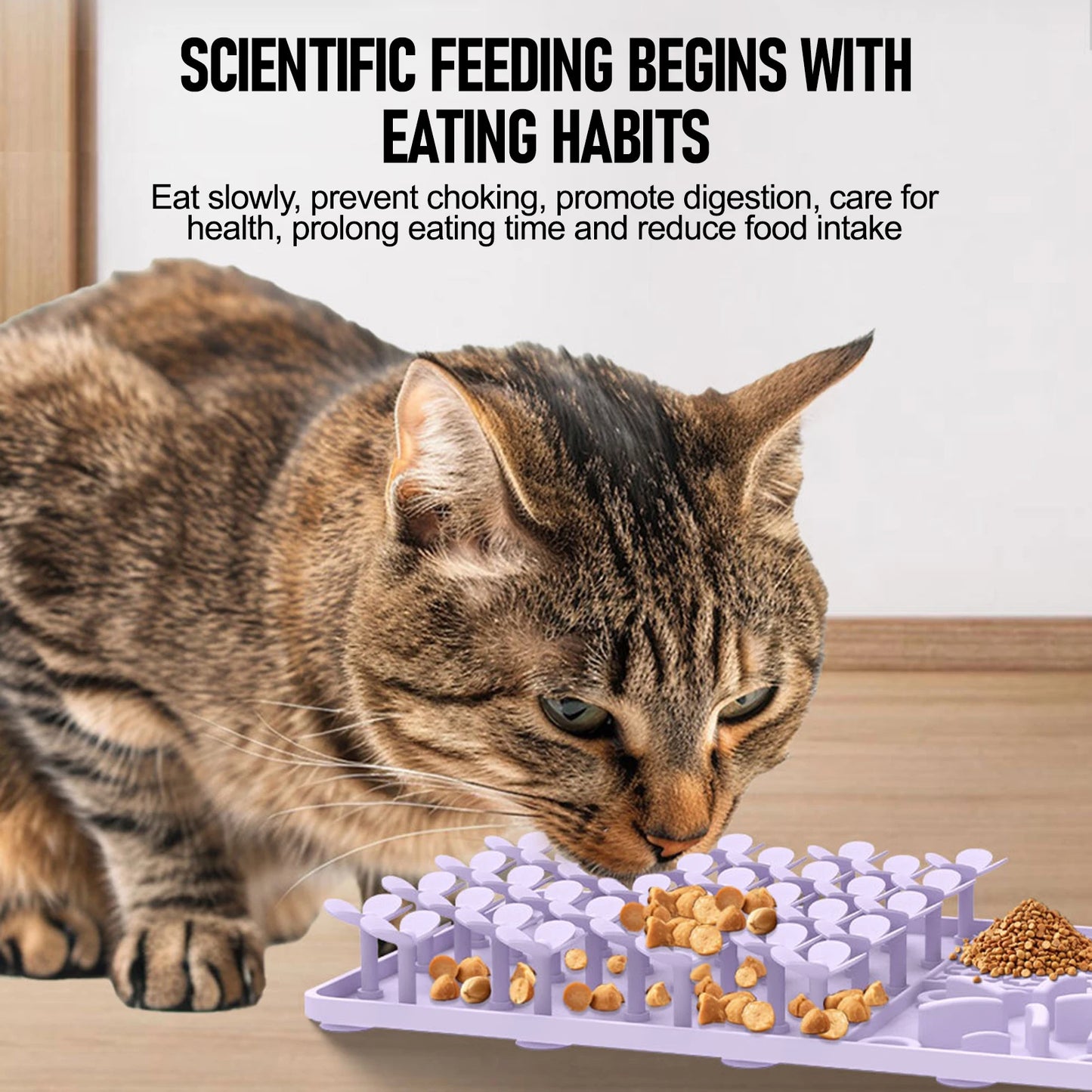 Pet Licking Mat Pet Silicone Eating Ware Dog Slow Food Mat Placemat  Dog Feeder Supplies Suction Cup Dog Bathing Distraction