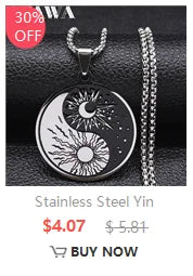 Seven Archangels Amulet Stainless Steel Necklaces Men Seal of Salomon Talisman Christian Protection Jewelry collar hombre N1162
